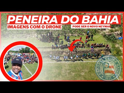 🔴 Confira tudo que aconteceu na peneira do Bahia, em Laje |imagens aéreas