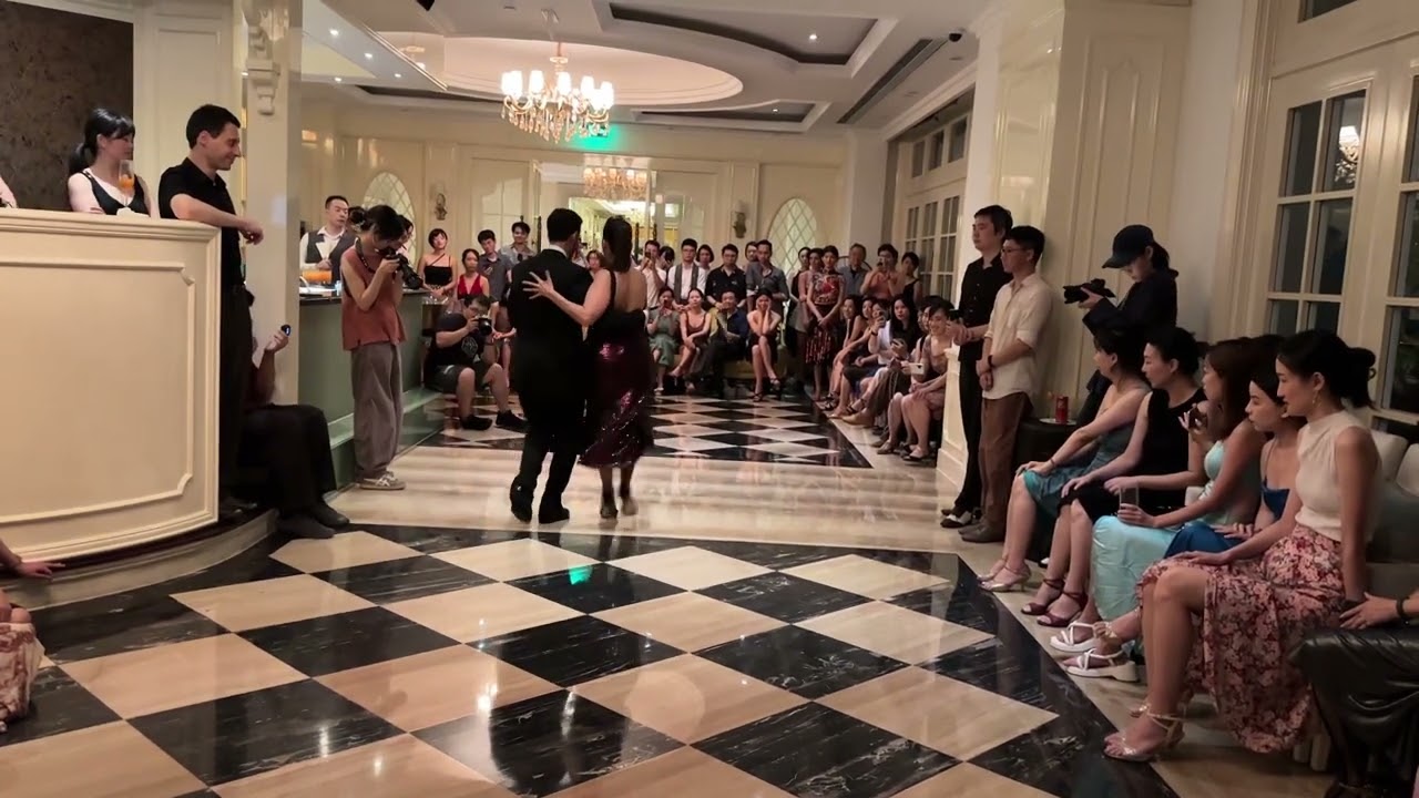 Video thumbnail for Virginia Gomez y Cristian Marquez, Guangzhou China, Aug 2023, El Paisanito (Milonga), 4/4