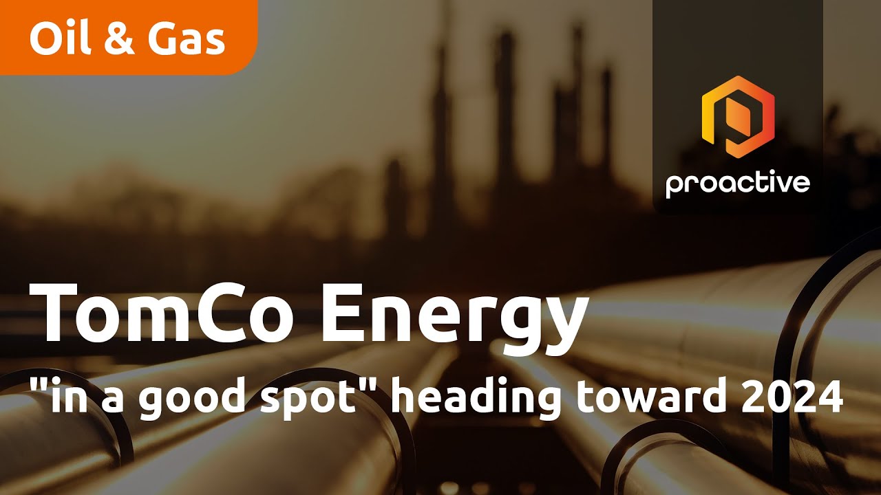 TomCo Energy "in a good spot" heading toward 2024