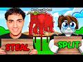 Roblox SPLIT OR STEAL For Brainrots