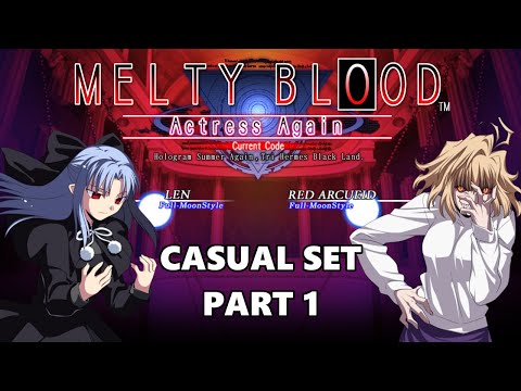 MBAACC Casuals - ssmoothie (F-Len) vs TexasTim (F-Warc)