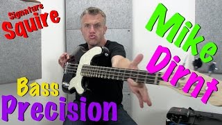 Video thumbnail for Mike Dirnt Signature Fender Squire Precision Bass Review by Paul Annis