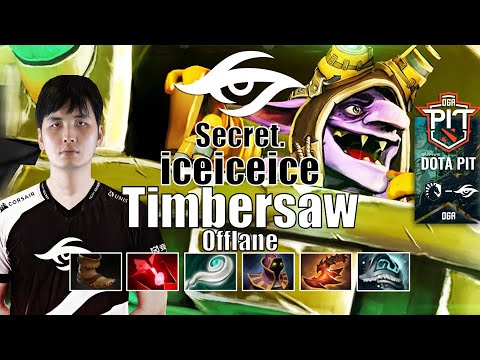 LIQUID vs SECRET | ICEICEICE SIGNATURE TIMBERSAW IS INSANE | OGA DOTA PIT S5 EUROPE
