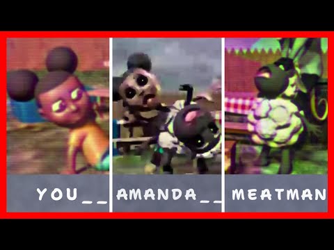What if you answer EVERYONE's NAMES in ALL TAPES - Amanda The Adventurer 2