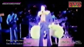 Elvis Presley You 're the reason I'm Living