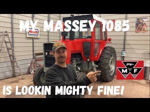 Finishing my Massey Ferguson 1085 for now. On to the next project!