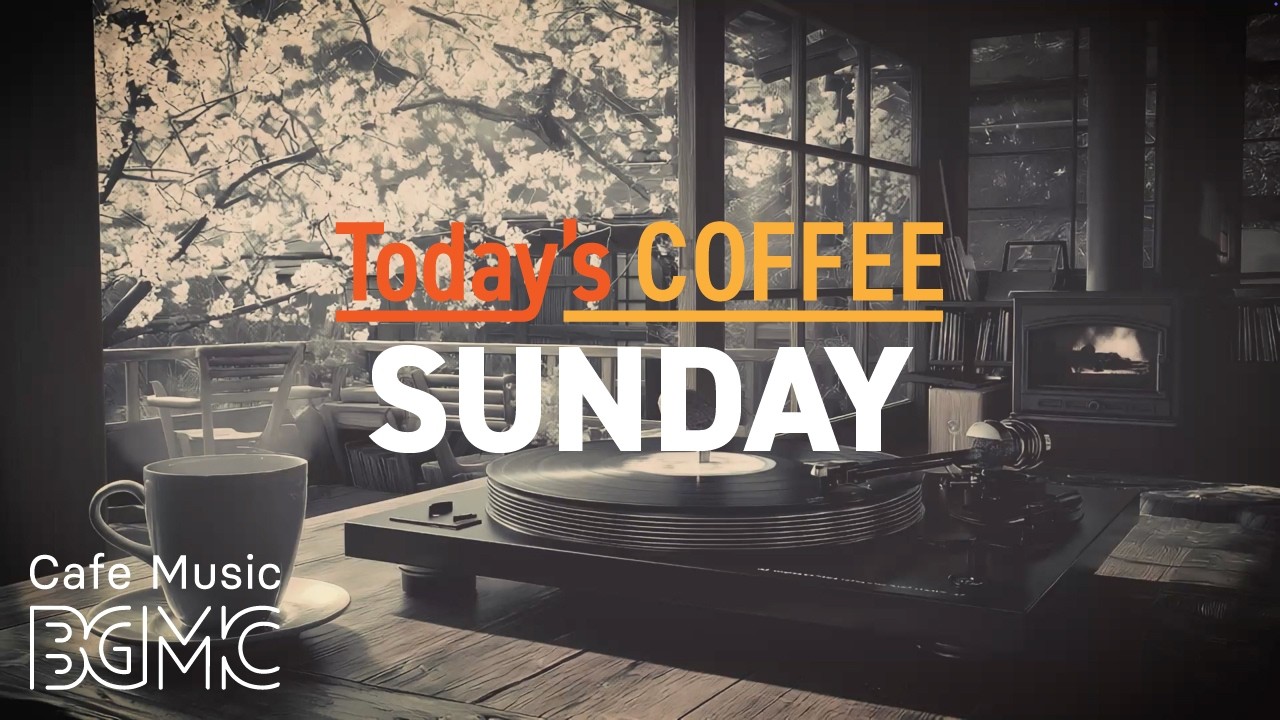 SUNDAY COFFEE: Cozy Vintage Café Jazz ☕ Warm Smooth Jazz Piano for Rest & Peace