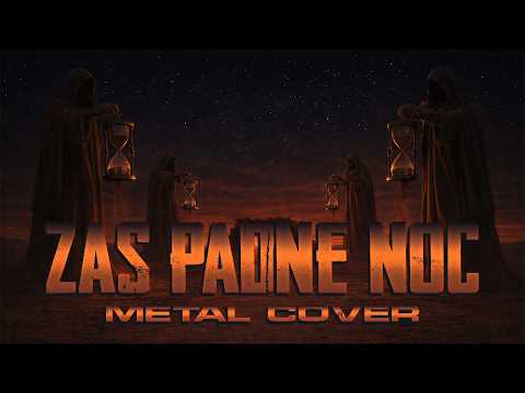 ZAS PADNE NOC - metal cover - VERZE 1 (Robert Křesťan a Druhá tráva, AI)
