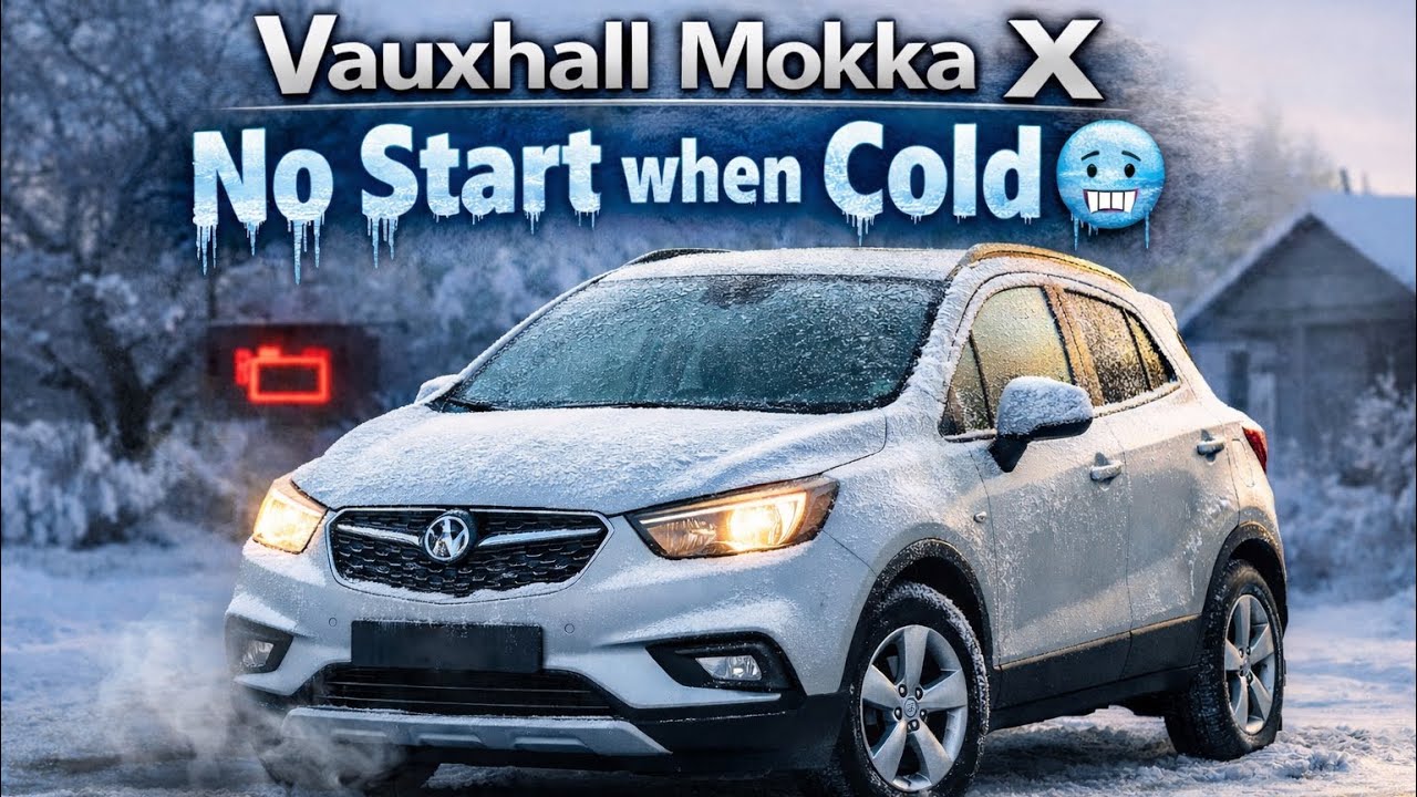 Vauxhall Mokka X (2019) 1.4 ECOTEC  - No Start on Cold Morning P0119🥶 and P0171😩 PART 1