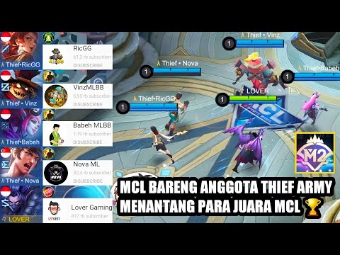 TOP GLOBAL MOSKOV MEMBUKTIKAN KEHEBATANNYA KEPADA SQUAD THIEF ARMY DENGAN MEMBANTAI JUARA MCL 🏆🏆🏆