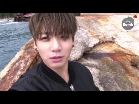 [BANGTAN BOMB] Jung Kook's self-cam with seagull in the sea (Jacket Shooting) - BTS (방탄소년단)