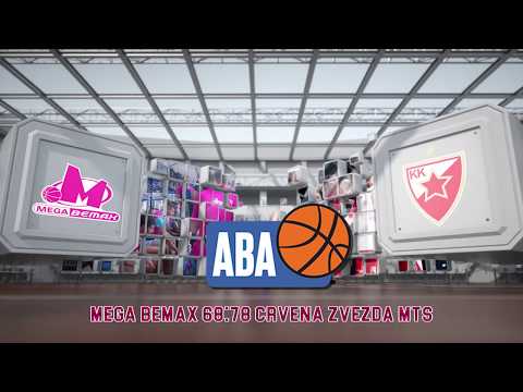11. kolo ABA lige: Mega Bemax - Crvena zvezda mts - video izveštaj
