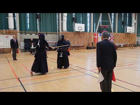 Stockholm Kendo Open 2018, 1-2 dan class, Kayhan - FSKA2