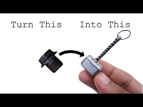 Bolt to Mini Thor Hammer in 3000 Photos