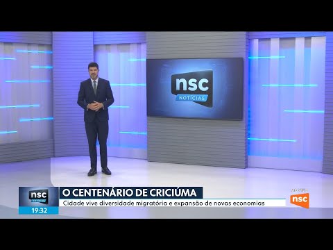 NSC Notícias Criciúma - 04/11/2025 (Edição especial 100 anos de Criciúma)