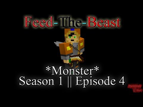 FTB Monster Modpack Letsplay! || Season 1 Episode 4! || Home Sweet Home!