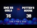 DME Girls vs Potters House