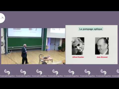 Conférence de Claude Cohen-Tannoudji : refroidissement et piégeage d'atomes par des faisceaux laser