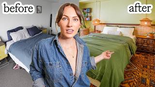 I Can't Stand When My Friends Have Ugly Rooms | Modern Boho Bedroom Makeover