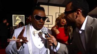 Ron Isley at the 2016 Grammys