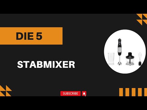 Die 5 Besten Stabmixer 2026 Test - Top 5 Stabmixer Modell [DEUTSCH]