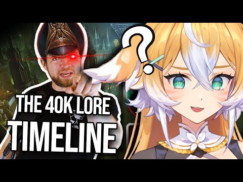 Reacting to the Warhammer 40k Timeline! FIRST TIME exploring the 40K Lore