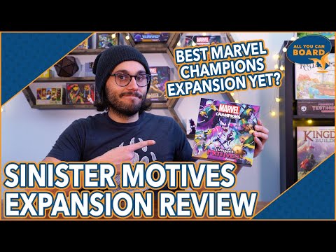 Sinister Motives Expansion REVIEW | Marvel Champions | The Best Expansion Pack so Far?