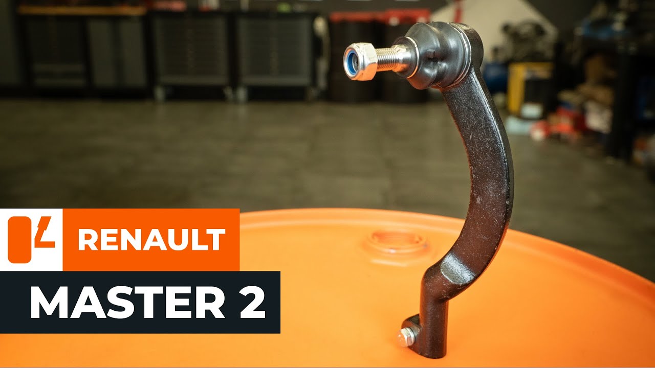 Kako zamenjati avtodel volanski končnik na avtu Renault Master 2 van – vodnik menjave