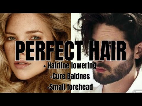 [EXTREME]⚠️ Perfect Hair + Cure Balding + Small Forehead Subliminal (*listen once*)
