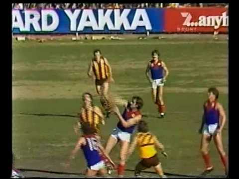 VFL R11 1982 - Hawthorn v Melbourne