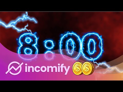 ⚡ Electric Timer ⚡ 8 Minute Countdown | Visit INCOMIFY