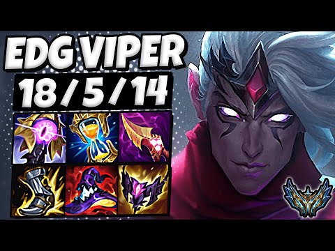 Varus vs Lucian ADC [ EDG Viper ] Patch 12.14 Korea Challenger ✅