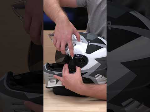 Simpson Ghost Bandit Helmet Face Shield Change - SpeedAddicts.com #shorts