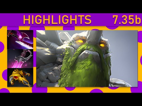 ⭐Xm Tiny 20+ Kills! Mid Highlights 7.35b - Dota 2 Top MMR