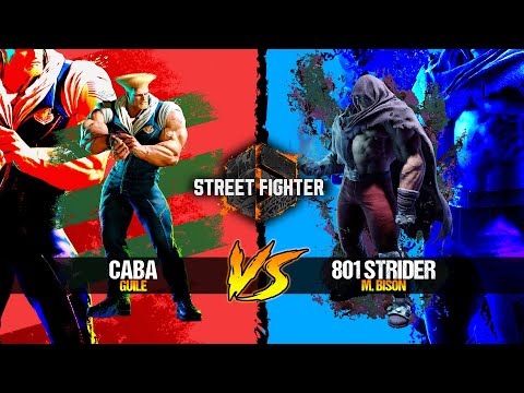 Caba (Guile) Vs. 801 Strider (M. Bison) - Can Opener Tournament Street Fighter 6 (30/07/2025)