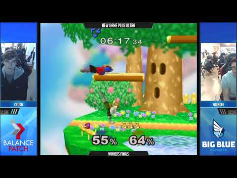 NGPU 15 SSBM - Crush (Fox) vs. Younger (Falco) - Melee WF