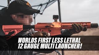 Download the video "WORLD'S FIRST Less Lethal 12 Gauge Gen-12 Multi Launcher"