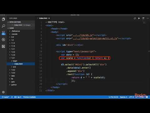 D3 js Data Visualization Projects Overview of Scales | packtpub com