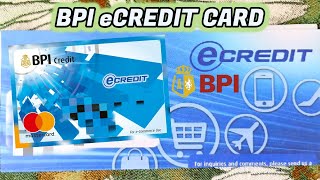 BPI eCredit Card | BPI Credit Card
