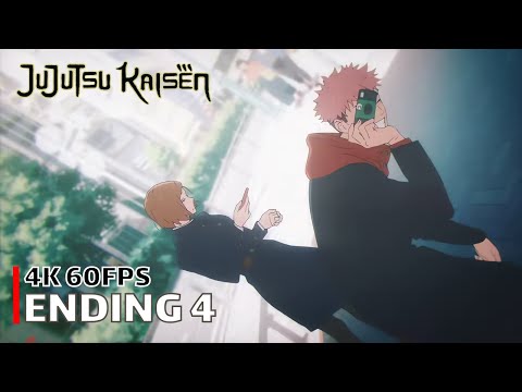 Jujutsu Kaisen - Ending 4 【more than words】 4K 60FPS Creditless | CC
