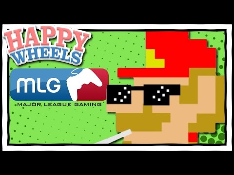 MLG LEVEL?! Happy Wheels Gameplay