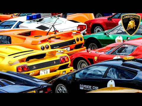 Classic Lamborghini icons to celebrate 60 years of history