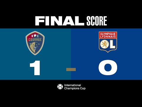 HIGHLIGHTS: NC Courage 1 - 0 Olympique Lyonnais, Final, ICC Women's Tournament 2018