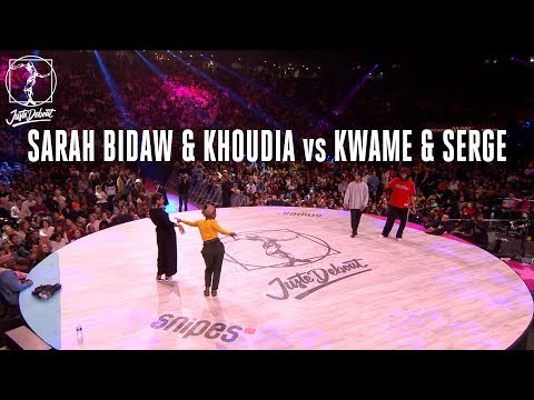 House Quarter Final - Juste Debout 2018 - Kwame & Serge vs Sarah Bidaw & Khoudia