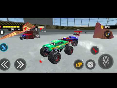 Real Monster Truck Crash Destruction Derby is an Ultimate 1V14 Derby Demolition.