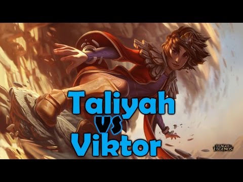 Drewmatth - Taliyah vs Viktor - Full Game - I MIGHT FLAME SOMETIMES