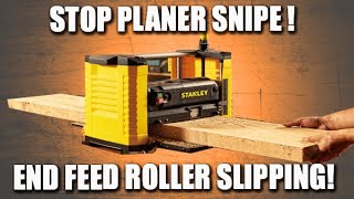 How I made my thickness planer work SO MUCH better!