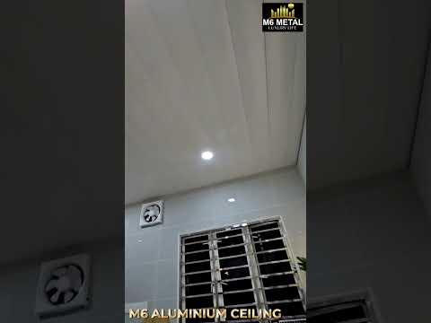 M6 Aluminium Strip Ceiling @ Kitchen
