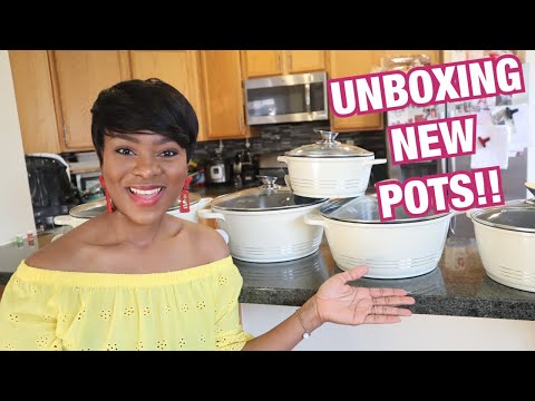 NEW COOKING POTS! | UNBOXING, REVIEWS + HOW TO PROPERLY CARE FOR YOUR COOKWARE