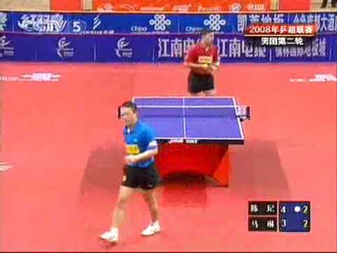 Chen Qi vs Ma Lin (without music)